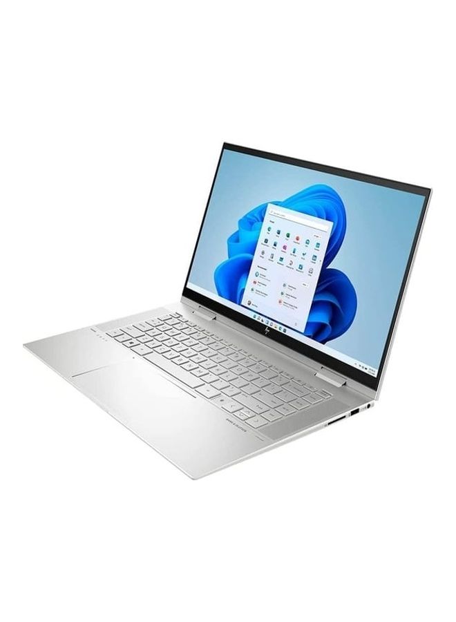 HP - ENVY 15-EW0023DX (Upgraded Version) Laptop With 15.6-Inch Display, Core i7 1255U Processor/16GB RAM/512GB SSD/Intel UHD Graphics/Windows 11 English silver - Image 1