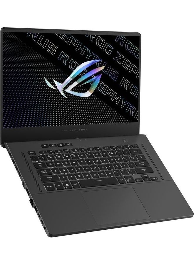 ASUS - ROG Zephyrus G15 Ultra Slim Gaming Laptop With 15.6-Inch Display, AMD Ryzen 9 5900HS Processor/16GB RAM/512GB SSD/6GB NVIDIA GeForce RTX 3060 Graphics Card/ Windows 10 English Eclipse Gray - Image 1