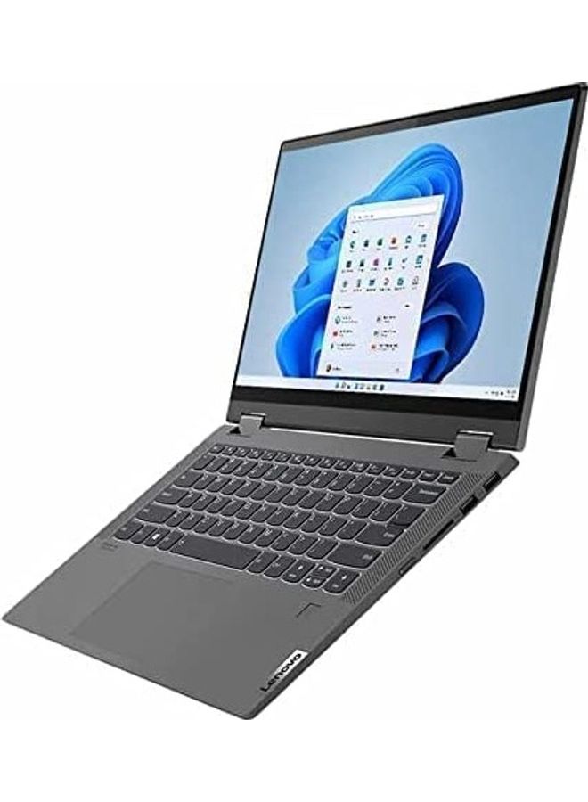 Lenovo - Flex 5 Convertible 2-In-1 Laptop With 14-Inch Display, AMD Ryzen 7 5700U Processor/8GB RAM/512GB SSD/AMD Radeon Graphics/Windows 11 Home English Grey - Image 1