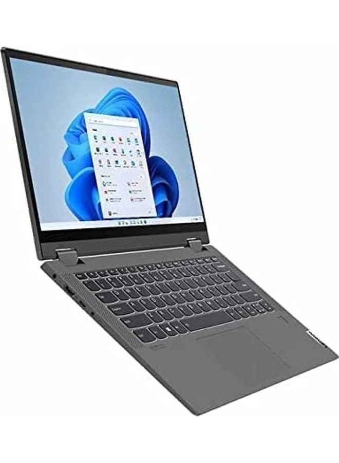 Lenovo - Flex 5 Convertible 2-In-1 Laptop With 14-Inch Display, AMD Ryzen 7 5700U Processor/8GB RAM/512GB SSD/AMD Radeon Graphics/Windows 11 Home English Grey - Image 1