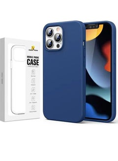 Silicone Protective Case For iPhone 13 Pro Max 6.7 inch Navy Blue