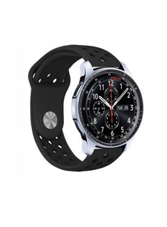 MARGOUN Replacement Silicone Band 20mm for Samsung Galaxy Watch 4/4 Classic Black  - Image 2