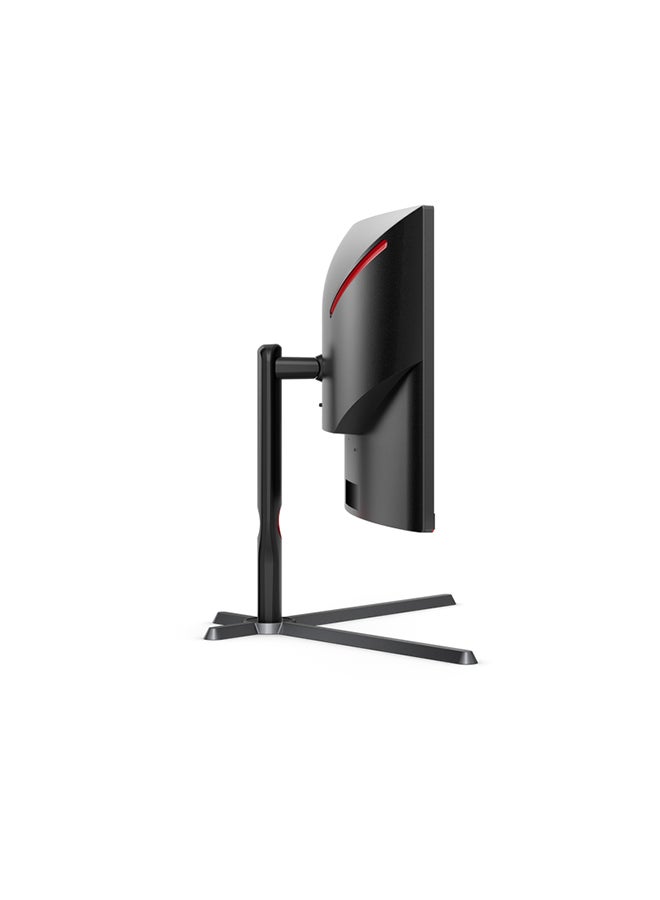 AOC - CU34G3S 34-Inch (VA / 1000R) Curved Gaming Monitor, 21:9 UltraWide, 3440 × 1440 (WQHD),165Hz , 1ms, HDR10 Mode Visual Enhancement, HDMI 2.0 x 2, DisplayPort 1.4 × 2, FreeSync Premium tear-free immersion Black & Red - Image 1