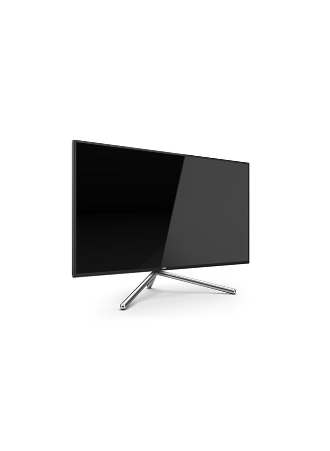 AOC - U32U1 31.5-Inch 4K Nano IPS Display, Studio F.A. Porsche Monitor, DisplayHDR 600, 60Hz, 5 ms (GTG), Zero Edge, DisplayPort 1.4× 1, HDMI 2.0 × 2, USB-C× 1, USB HUB USB 3.2 Gen1× 3 Black & Silver - Image 1
