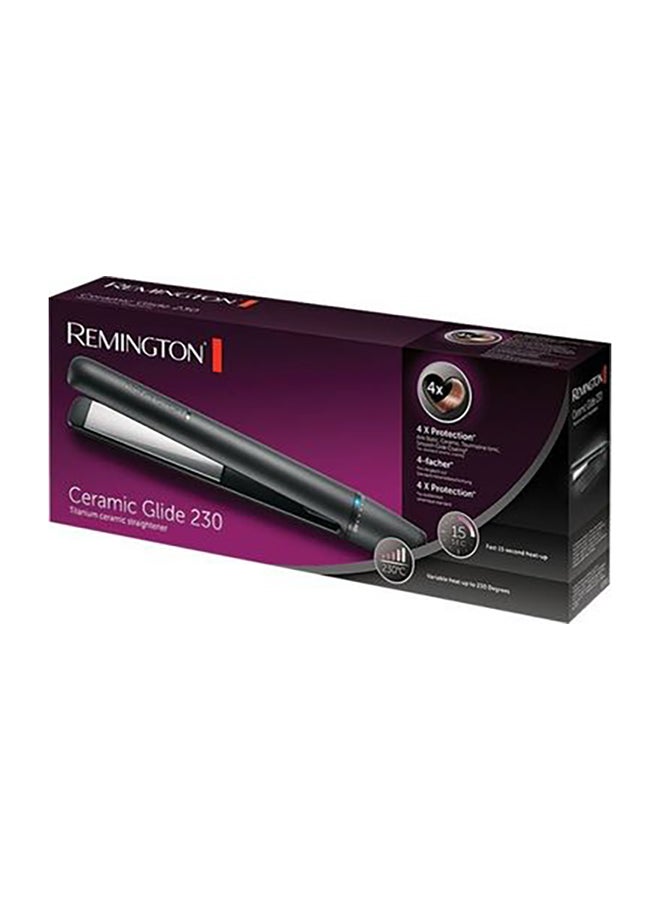 REMINGTON Ceramic Hair Straightener Black/Silver  - Image 3