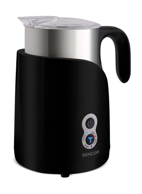 Milk Frother Foam Maker 0.3 L 650 W SMF 4000BK Black/Silver