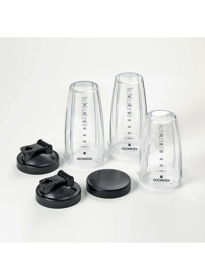 KENWOOD KNutri Blender, 11 Pcs Set, Ice Crush Function, OWBSP70.600SI Silver