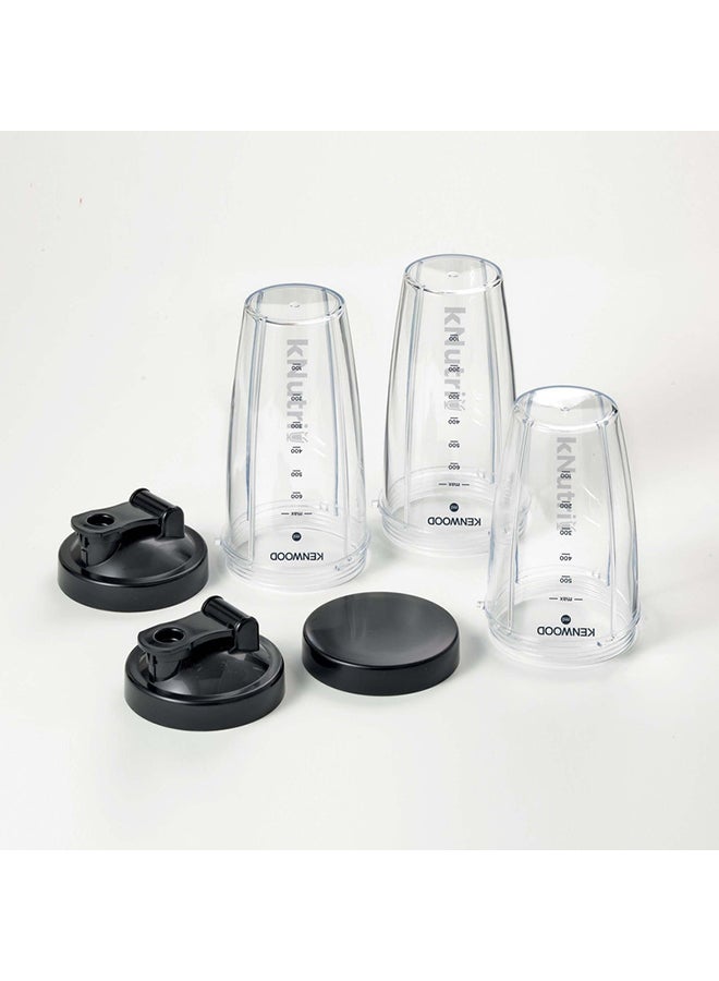 KENWOOD - KNutri Blender, 11 Pcs Set, Ice Crush Function, OWBSP70.600SI Silver - Image 1