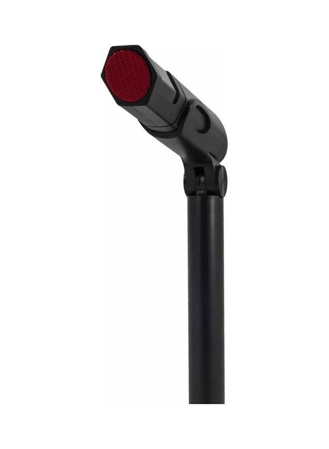 EKO Gaming AND Live Streaming USB Microphone FOR Computer With Desktop Stand| Volume Control Black/Red