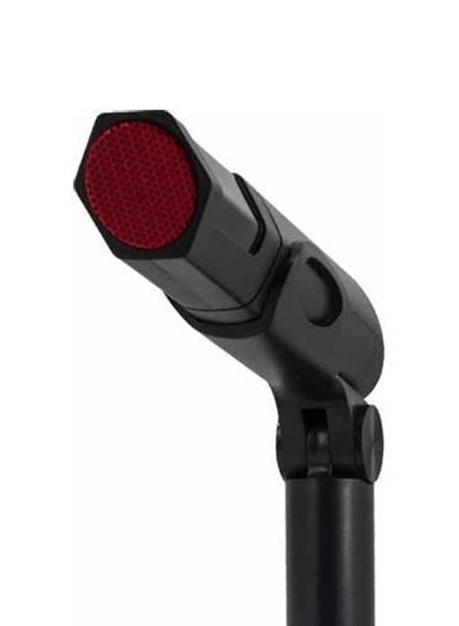 EKO Gaming AND Live Streaming USB Microphone FOR Computer With Desktop Stand| Volume Control Black/Red