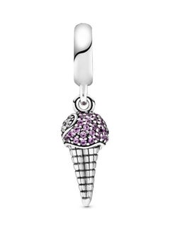PANDORA Pavé Ice Cream Cone Dangle Charm  - Image 2