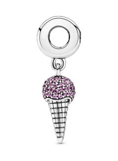 PANDORA Pavé Ice Cream Cone Dangle Charm  - Image 3