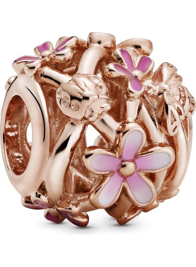 PANDORA - Openwork Daisy Flower Charm - Image 1