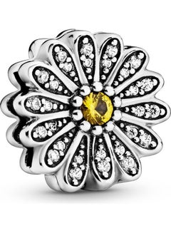 PANDORA Sparkling Daisy Flower Clip Charm  - Image 1