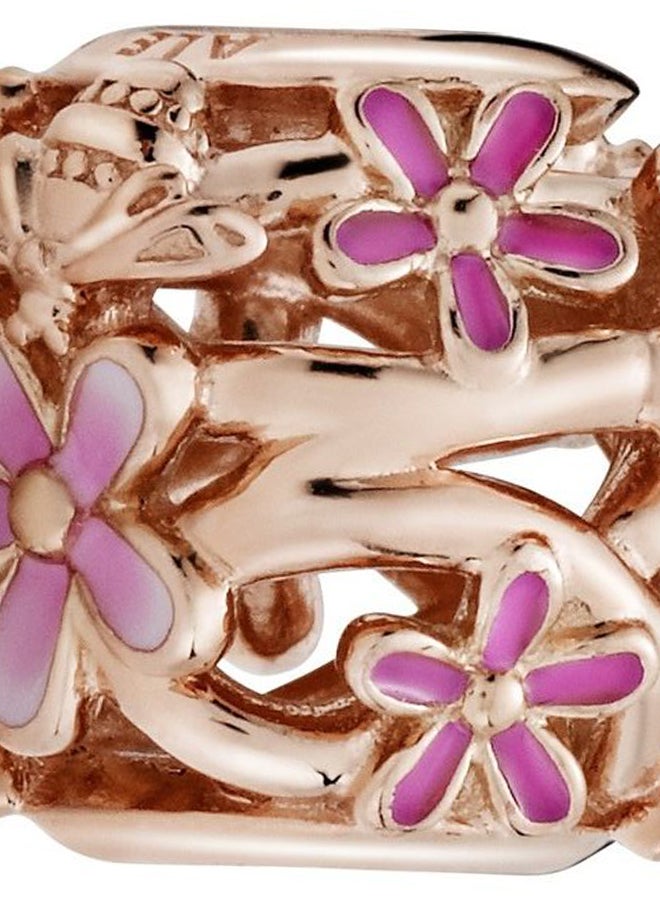 PANDORA - Openwork Daisy Flower Charm - Image 1