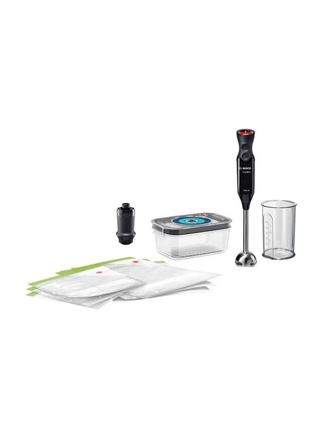 BOSCH - Hand Blender ErgoMixx With Vacuum System MS6CB61V1 Black - Image 1