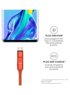 HUAWEI FreeLace In-Ear Wireless Headphones - Amber Sunrise Amber Sunrise  - Image 3