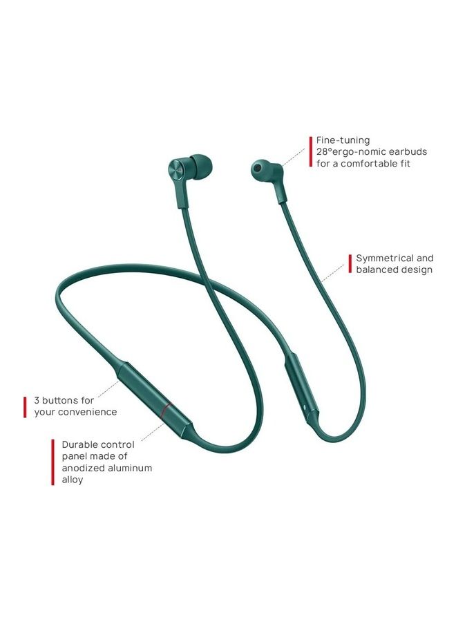 HUAWEI - FreeLace In-Ear Wireless Headphones - Emerald Green Emerald Green - Image 1