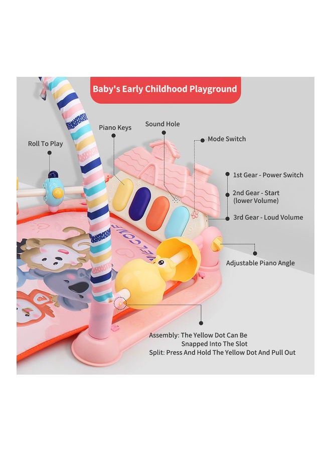 Kidle Baby Play Mat Gym Activity Fitness Frame Educational Children Music Rack 59*88*46cm  - Image 4