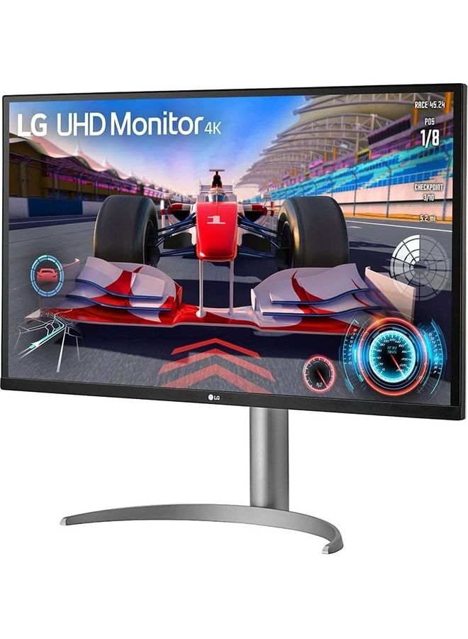 LG - 32UQ750 32 Inch UHD 4K HDR 10 144Hz Monitor With USB Type-C(65W),HDMI 2.1,DisplayPort, USB 3.2 White - Image 1