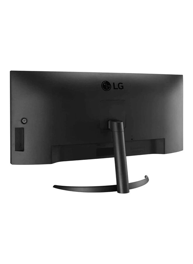 إل جي - شاشة منحنية 34 بوصة 21:9 QHD IPS HDR10 مع USB من النوع C، RJ45، مكبر صوت، HDMI، DisplayPort 34WQ75C-B - Image 1