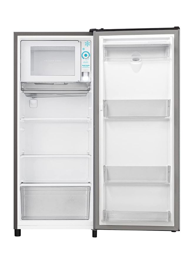 Hisense - 233 Liter Refrigerator, Single Door Compact Silver, With Water Dispenser 1 Years Full & 5 Years Compressor Warranty RR233N4WSU Silver - Image 1
