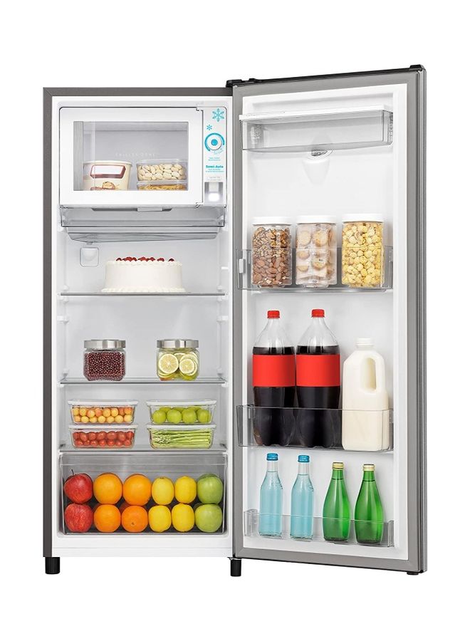 Hisense - 233 Liter Refrigerator, Single Door Compact Silver, With Water Dispenser 1 Years Full & 5 Years Compressor Warranty RR233N4WSU Silver - Image 1