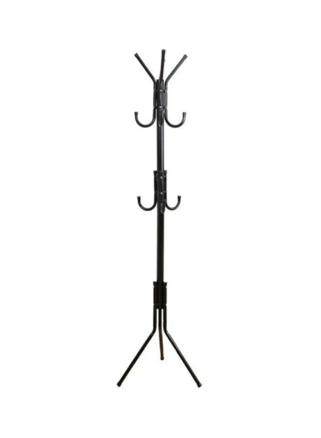 Falpro - Metal Cloth Rack Clothes And Coat Hanger Rack Garments Rack Elegant White Free Standing Cloth Rack Black 172x43cm Black 172x43cm - Image 1
