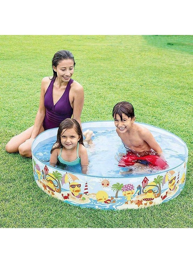 INTEX - Snapset Fun at the Beach Kiddie Pool 152x25cm - Image 1
