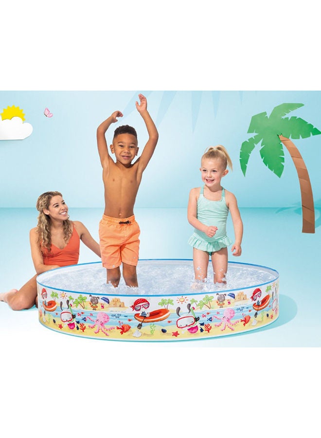 INTEX - Snapset Fun at the Beach Kiddie Pool 152x25cm - Image 1