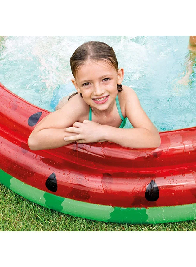 INTEX Intex - Watermelon Pool 3-Ring Ages 2+ Shelf Box 168x38cm