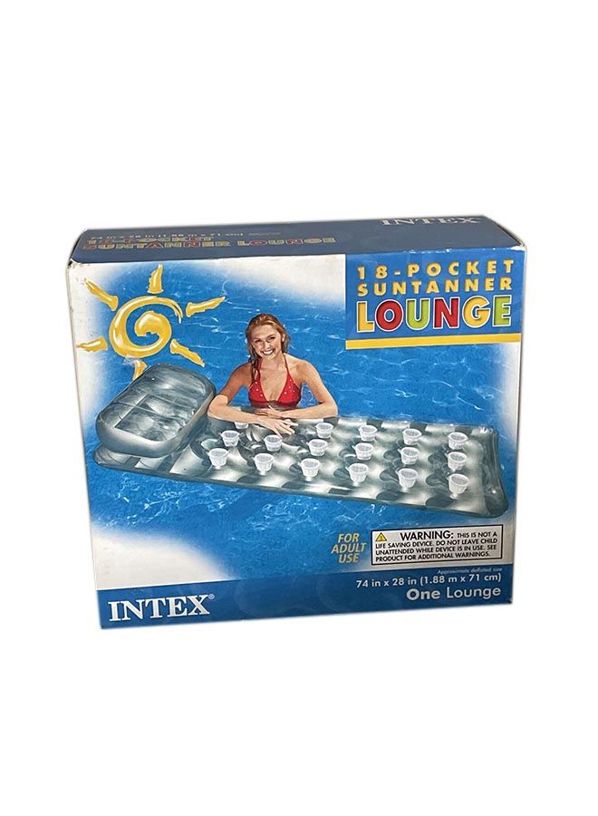 INTEX 18-Pocket Suntanner Mat 74x28cm - Image 5