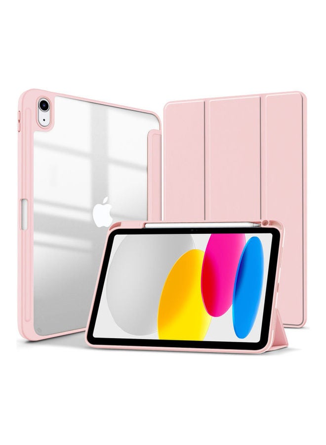 HYPHEN - Slim Folio Case for iPad – 10.9” Pink - Image 1