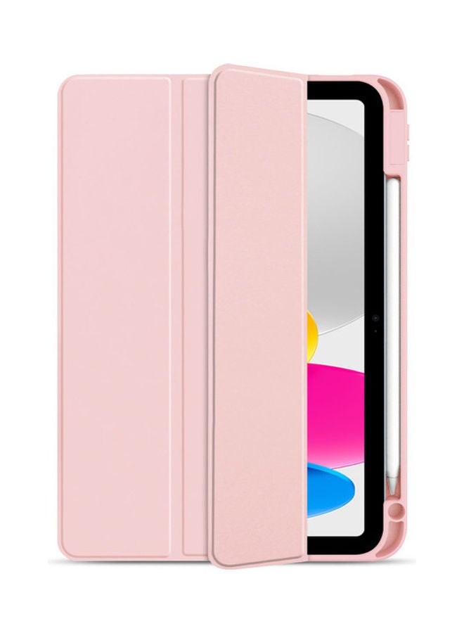 HYPHEN - Slim Folio Case for iPad – 10.9” Pink - Image 1