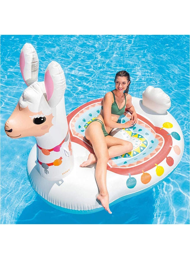 INTEX - Mega Llama Island Inflatable Pool Float 58x53cm - Image 1