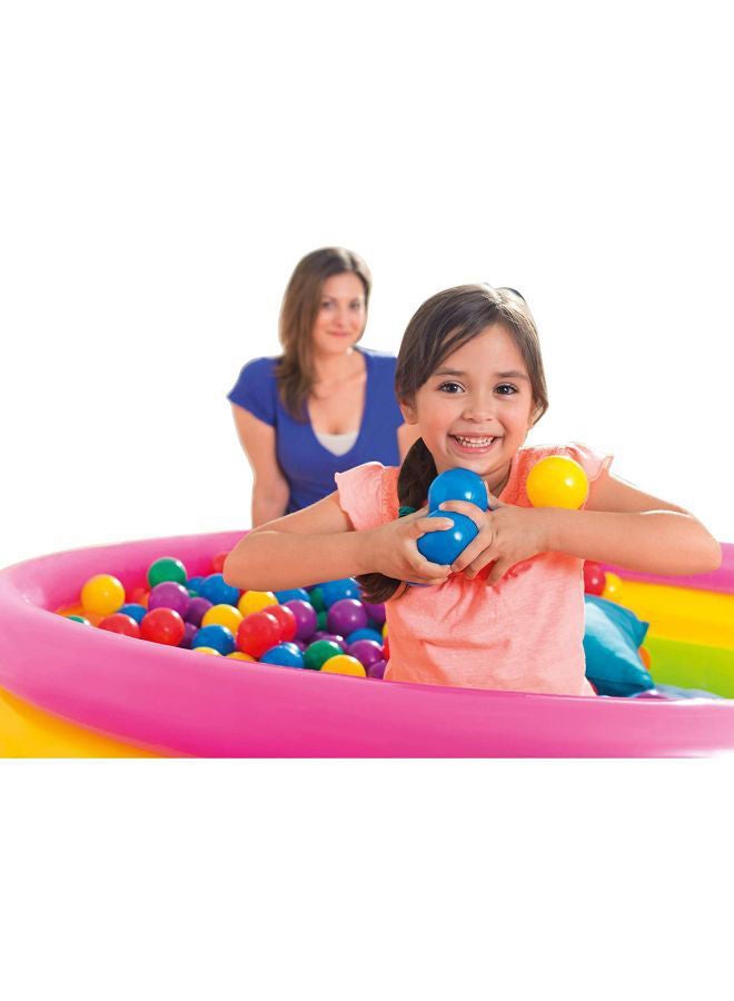 INTEX 100-Piece Fun Ball Set 8cm - Image 4