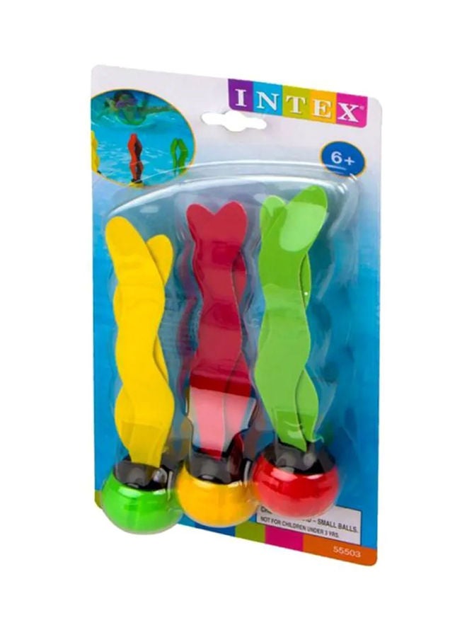 انتكس كرة المرح تحت الماء مكونة من 3 قطع 11.2x37.1x74.2سم - Image 2