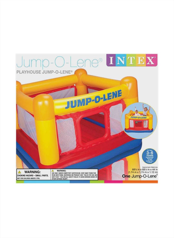 INTEX Jump-O-Lene Inflatable Bouncer 68.5x68.5x44inch - Image 4