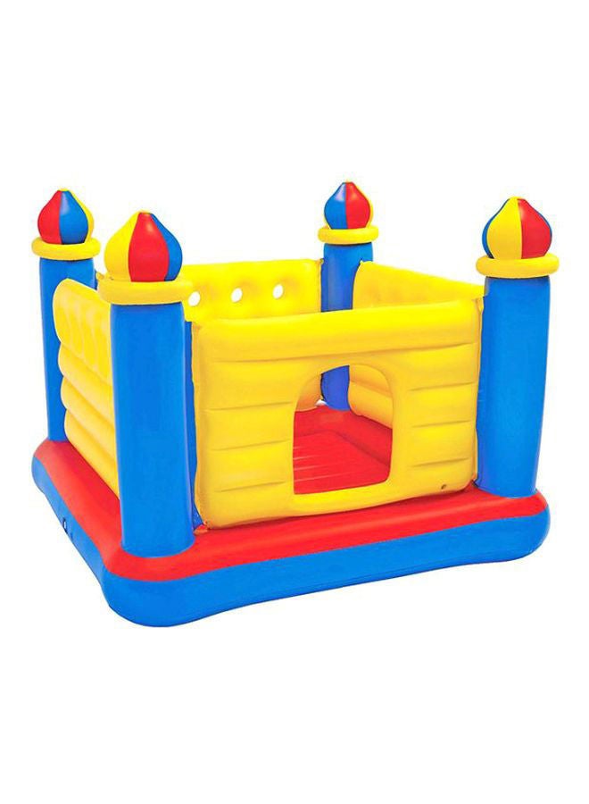 INTEX - Jump-O-Lene Inflatable Bouncer Play House 69x69x53inch - Image 1