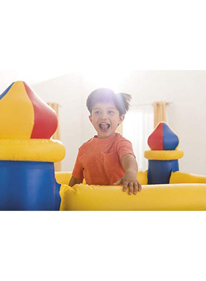 INTEX - Jump-O-Lene Inflatable Bouncer Play House 69x69x53inch - Image 1
