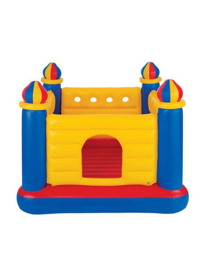 INTEX - Jump-O-Lene Inflatable Bouncer Play House 69x69x53inch - Image 1