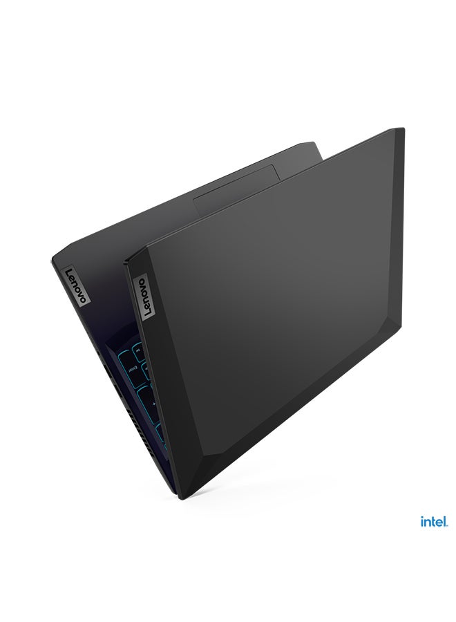 Lenovo - IdeaPad Gaming 3 (Upgraded Version) Laptop With 15.6-Inch FHD Display, Core i5-11320H Processor/8GB RAM/512GB SSD/4GB NVIDIA GeForce GTX 1650 Graphics Card/Windows 11 Arabic Shadow Black Arabic Shadow Black - Image 1