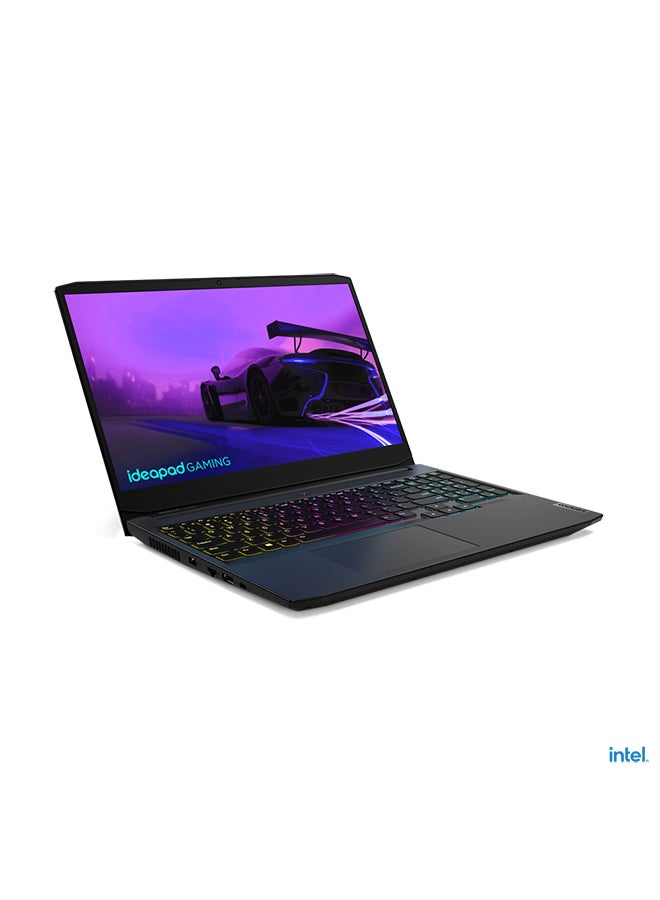 Lenovo - IdeaPad Gaming 3 (Upgraded Version) Laptop With 15.6-Inch FHD Display, Core i5-11320H Processor/8GB RAM/512GB SSD/4GB NVIDIA GeForce GTX 1650 Graphics Card/Windows 11 Arabic Shadow Black Arabic Shadow Black - Image 1