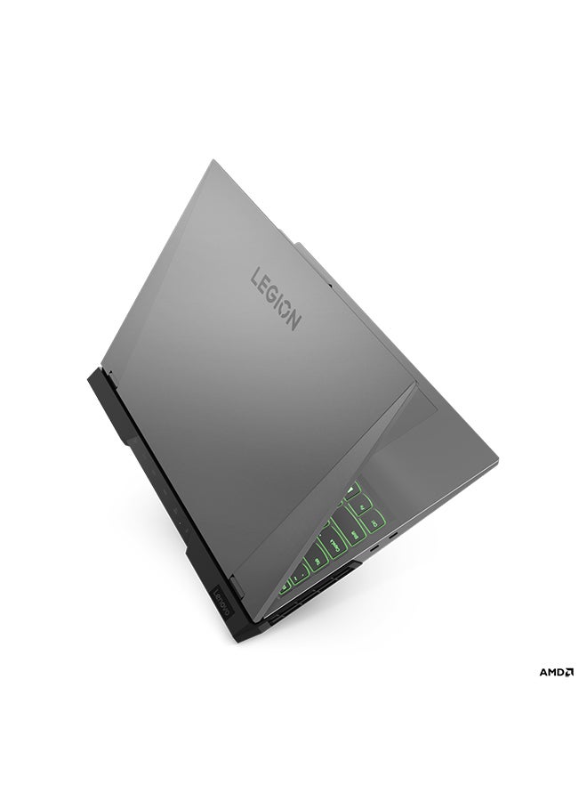 Lenovo - Legion 5 Pro (Upgraded Version) Laptop With 16-Inch Display, AMD Ryzen 9 6900HX Processor/32GB RAM/1TB SSD/8GB NVIDIA GeForce RTX 3070 Ti Graphics Card/Windows 11 Home - 2 Years, Premium care Arabic Strom Grey Arabic Strom Grey - Image 1