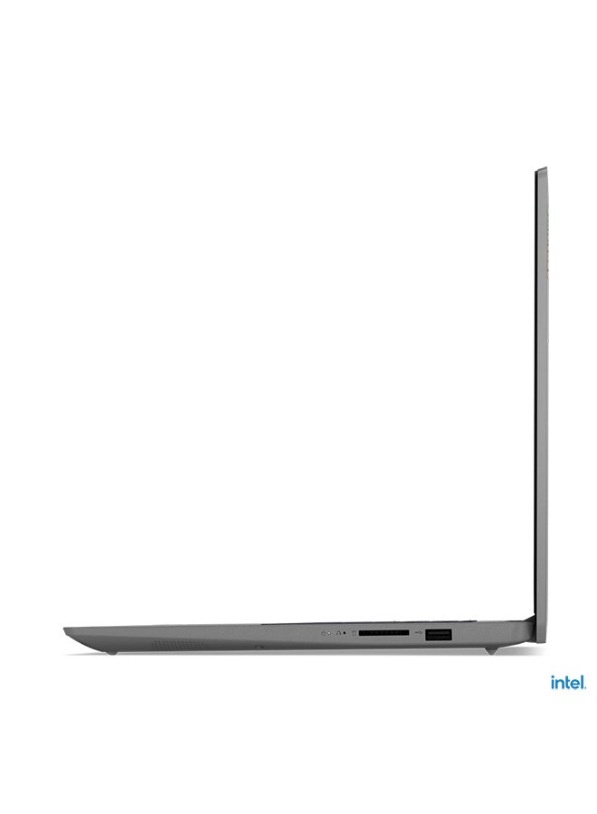 Lenovo - IdeaPad 3 (Upgraded Version) Laptop With 15.6-Inch FHD Display, Core i7-1255U Processor/16GB RAM/512GB SSD/Intel Iris Xe Graphics/Windows 11 Home English/Arabic Arctic Grey - Image 1