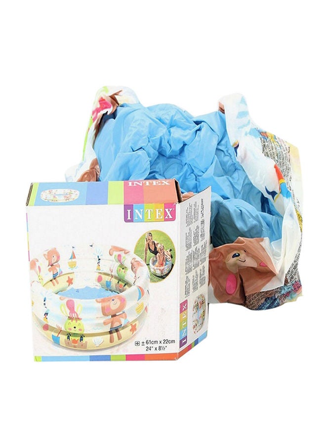 Beach Buddies 3 Ring Baby Pool 61x22cm