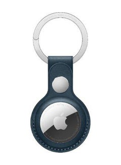 Apple AirTag Leather Key Ring Baltic Blue  - Image 1