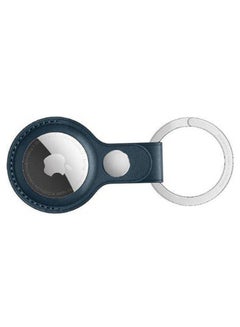 Apple AirTag Leather Key Ring Baltic Blue  - Image 2