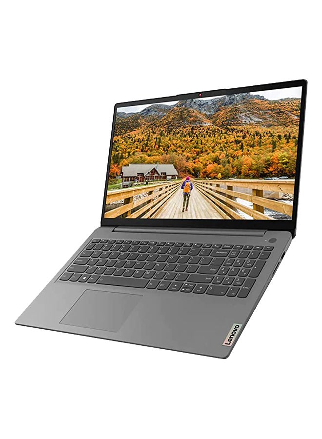 Lenovo - IdeaPad 3 (Upgraded Version) Laptop With 15.6-Inch FHD Display, Core i7-1255U Processor/16GB RAM/512GB SSD/Intel Iris Xe Graphics/Windows 11 Home English/Arabic Arctic Grey - Image 1