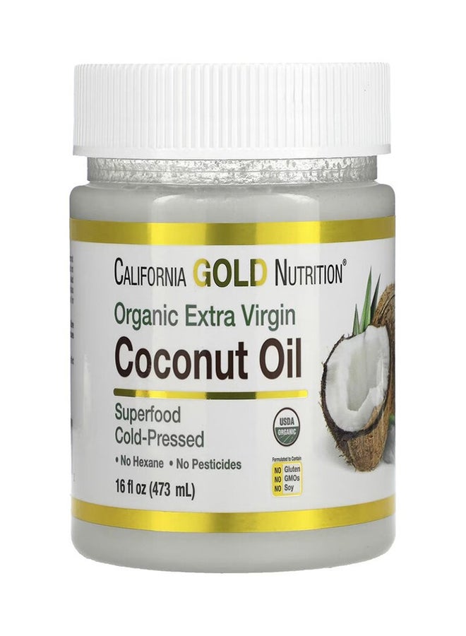 California Gold Nutrition Cold-Pressed Virgin Coconut Oil - Image 1